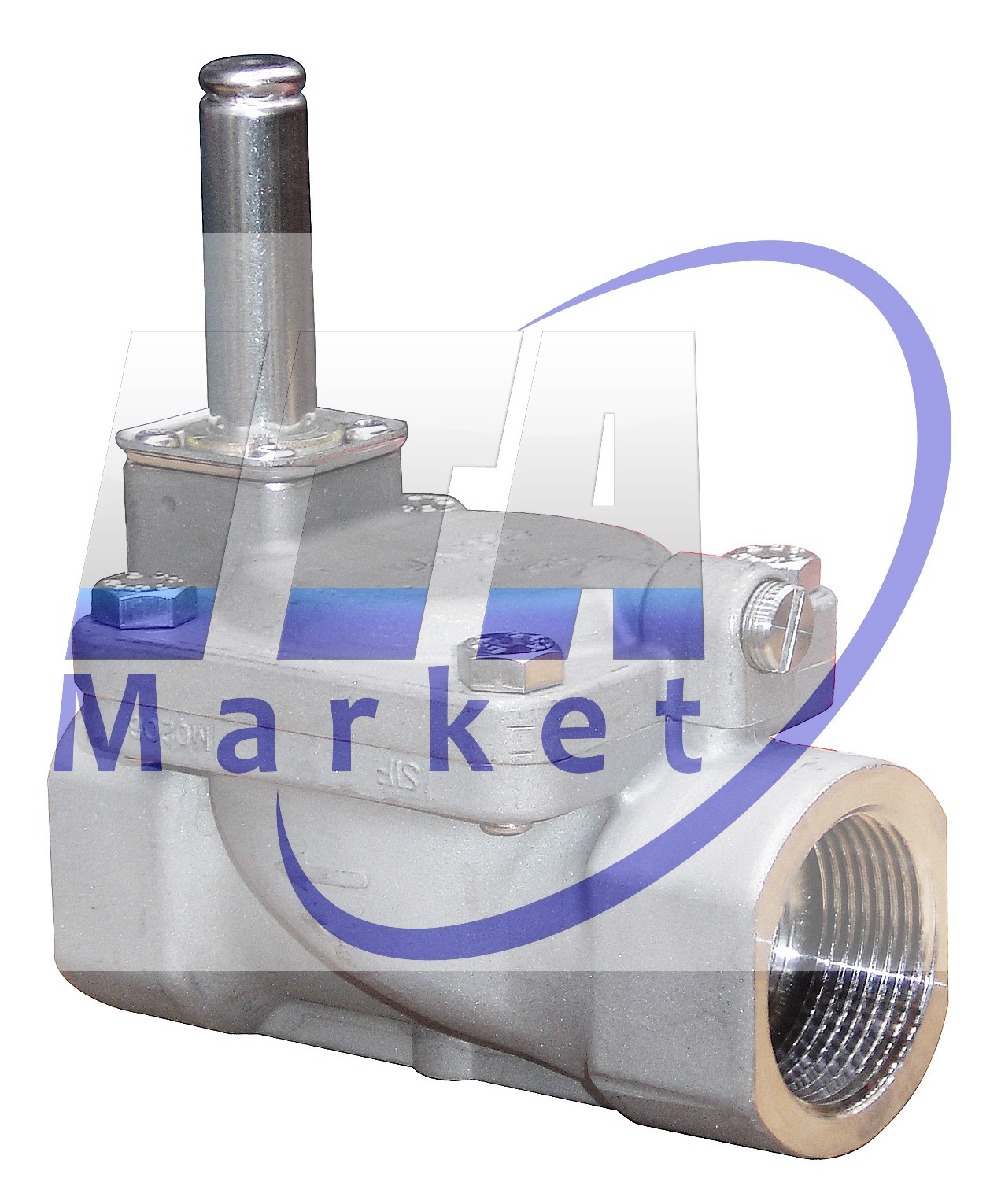 VALVULA SOLENOIDE INOXIDABLE 10BAR EV220B-15 CONEC_1-2 CAT. 032U8500