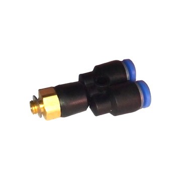 CONECTOR TIPO Y T-T 6 MM HILO MACHO 1/8 INCH PX 06 01 INCH