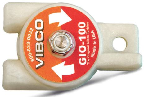 VIBRADOR VIBCO TURBINA NEUMATICO GIO-100 20 LB 12000 VPM SPEED __@ 60 PSI 200 LB