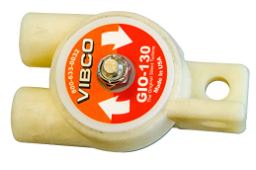 VIBRADOR VIBCO TURBINA NEUMATICO GIO-130 75 LB 5.5 CFM @ 80 PSI 8000 VPM VELOCIDAD @ 60 PSI 67 D